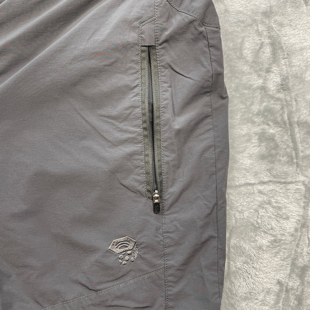 Mountain Hardwear Men's Gray Hiking Outdoor Cargo Shorts Size 40 - Picture 3 of 12